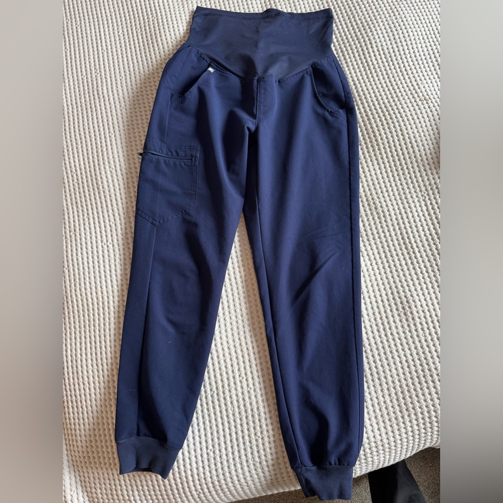 Figs Maternity Joggers Navy S